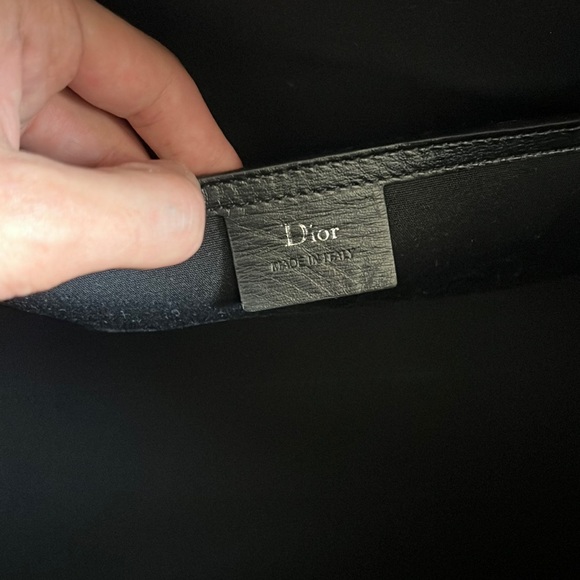 Dior unisex stitched limited edition oblique monogram jacquard logo duffle bag - Picture 14 of 15